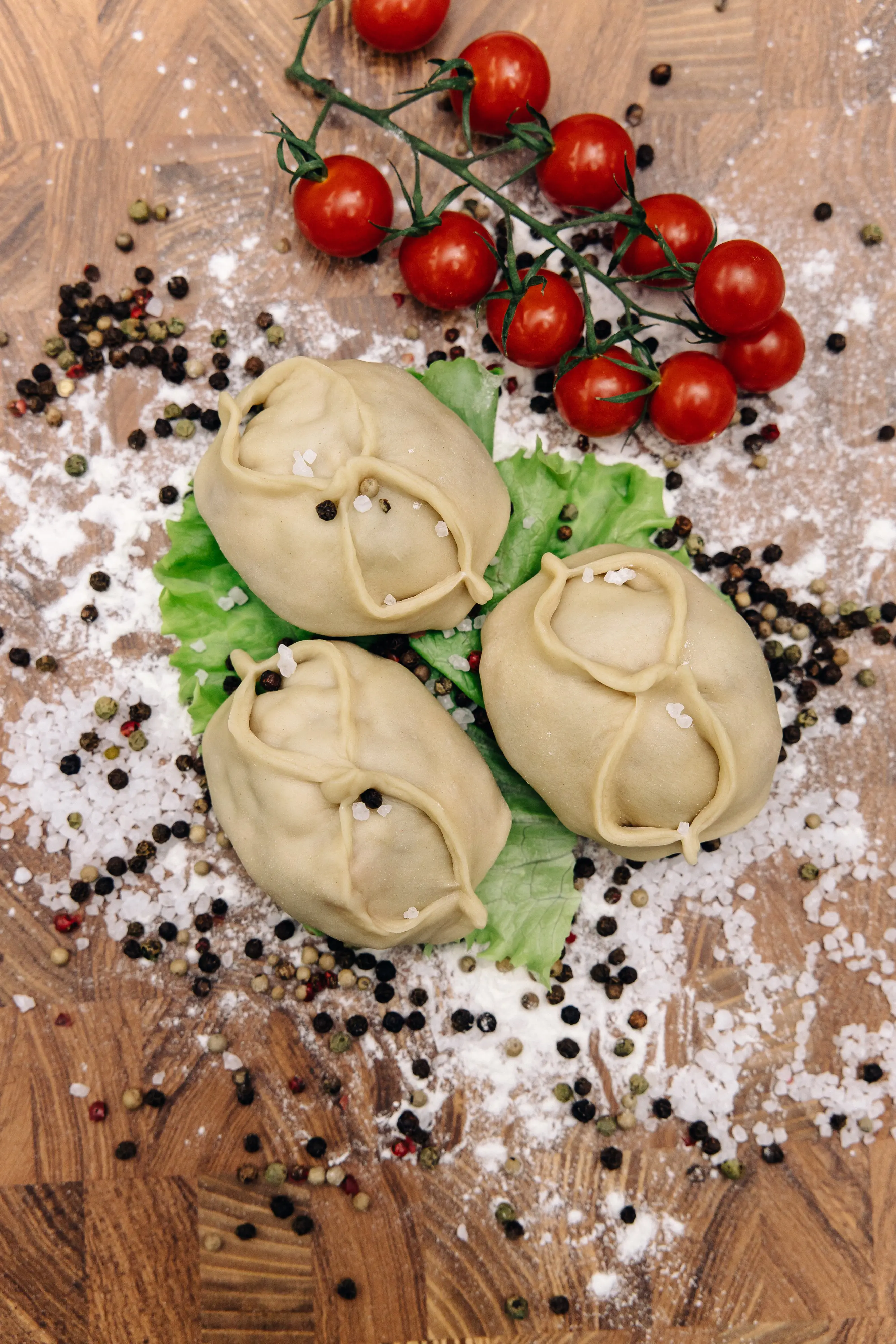 Манты ручной лепки