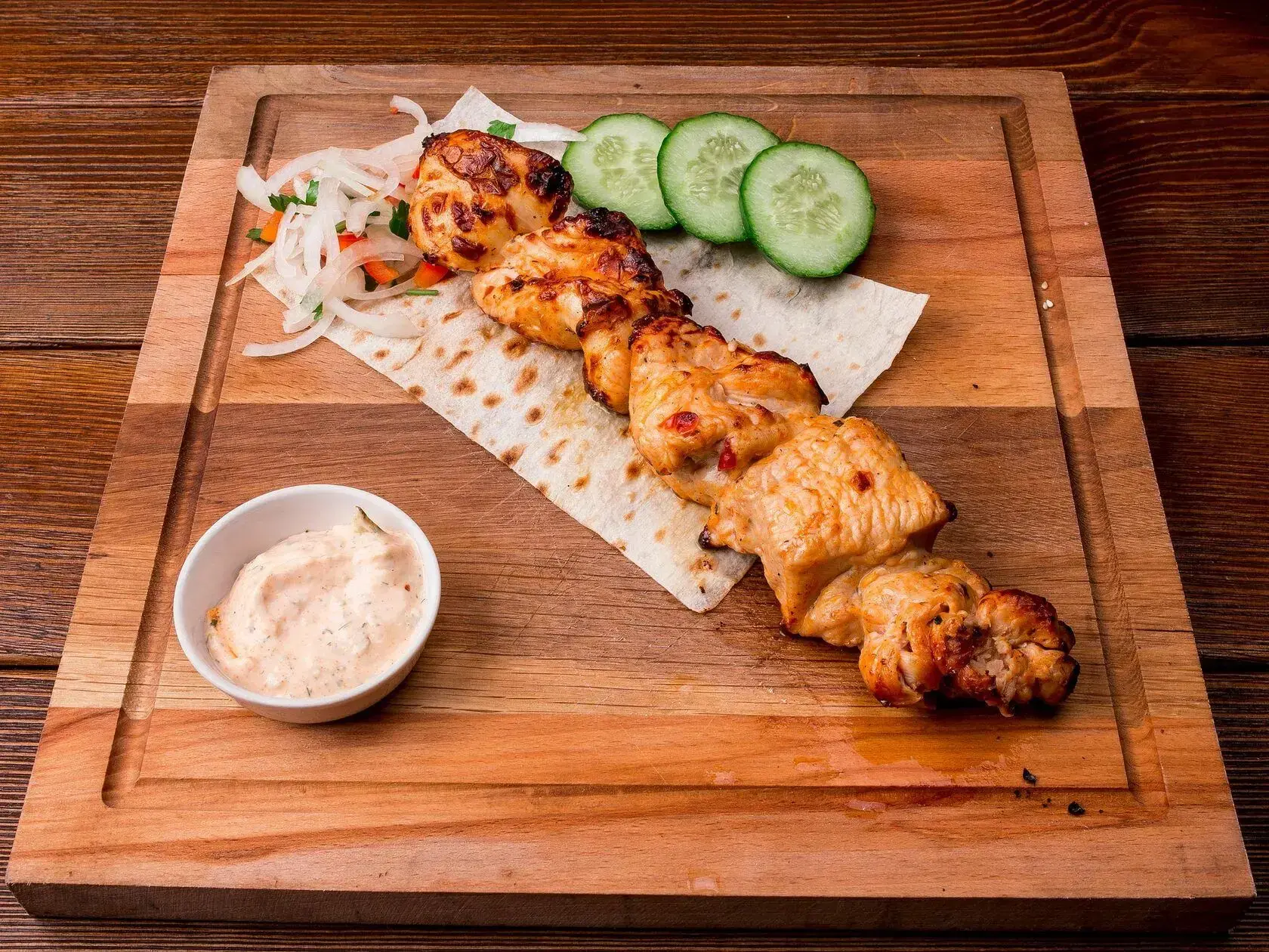 Шашлык из индейки